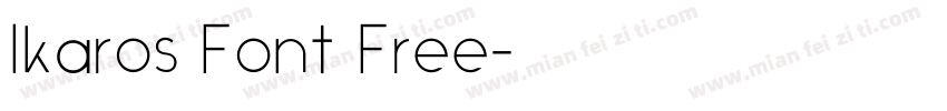 Ikaros Font Free字体转换